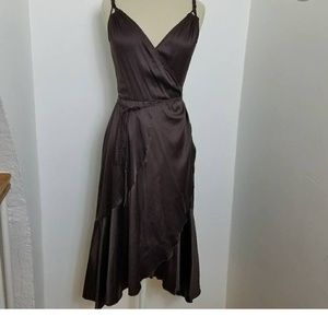 Diana VonFurstenberg silk wrap dress.